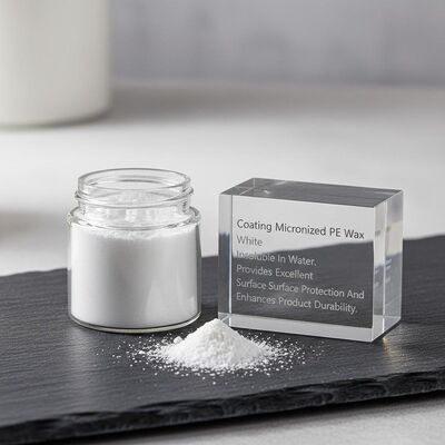Mikronizowany wosk PE nie rozpuszczalny w wodzie zapewnia doskonałą ochronę powierzchni i zwiększa trwałość produktu