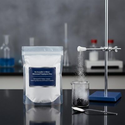 Nie rozpuszczalny w wodzie Mikronizowany wosk polietylenowy opracowany dla przemysłu kauczukowego, zwiększający rozproszenie i długowieczność produktu